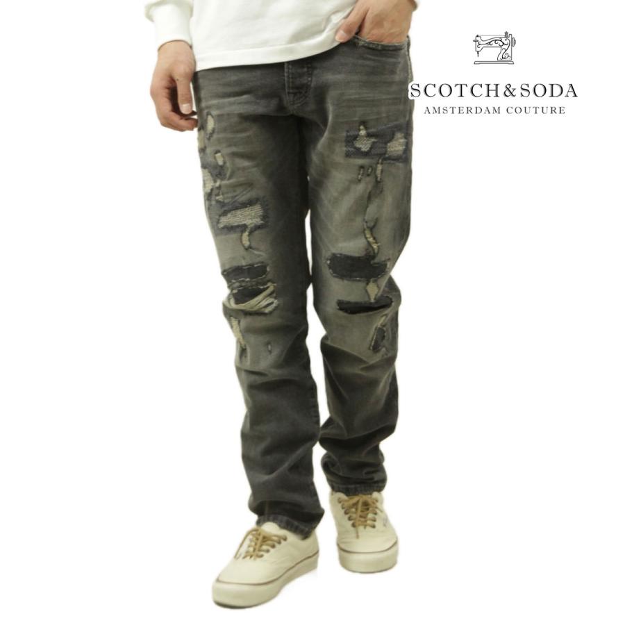 スコッチアンドソーダ メンズ ジーンズ 正規販売店 SCOTCH&SODA デニム ジーパン RALSTON REGULAR SLIM JEANS PANTS M 180374 030 35503 07