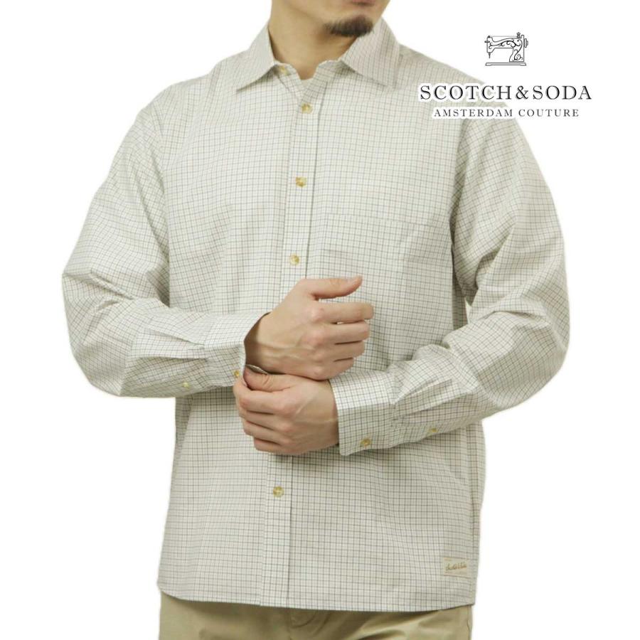 スコッチアンドソーダ メンズ 長袖シャツ 正規販売店 SCOTCH&SODA ボタンダウン チェックシャツ RELAXED FIT YAR クリスマス プレゼント ラッピング SCOTCH＆SODA（スコッチアンドソーダ） 【ボーナスストア 誰でも+5% 12