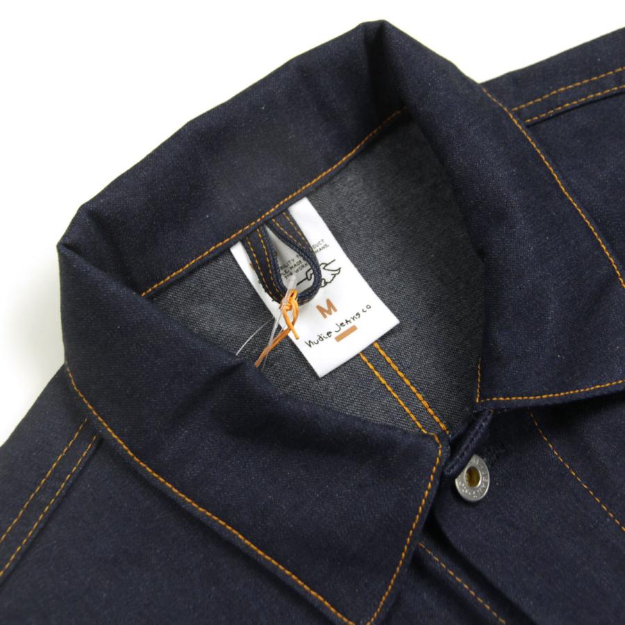 ヌーディージーンズ メンズ デニムジャケット 正規販売店 Nudie Jeans ボタンダウン アウター HOWIE PAINTER DEN クリスマス プレゼント ラッピング Nudie Jeans（ヌーディージーンズ） メンズ デニムジャケット 正規販売