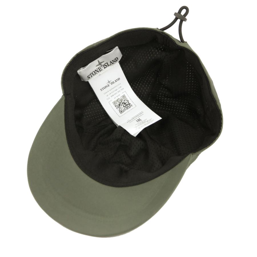 ストーンアイランド メンズ レディース キャップ 正規品 STONE ISLAND ナイロン ロゴ 帽子 NYLON METAL IN ECONYL CAP K1S15 9100995 S0076 V0059 MUSK | STONE ISLAND | 07