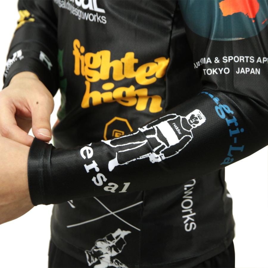 リバーサル メンズ 長袖ラッシュガード 正規販売店 REVERSAL クルーネック ロングスリーブ ALL STAR LONG RASH GUARD 黒 r 父の日 プレゼント ラッピング_6