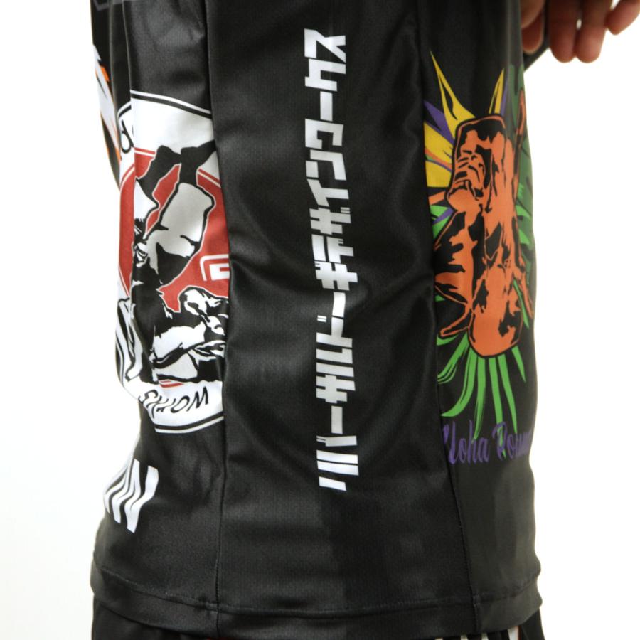 リバーサル メンズ 長袖ラッシュガード 正規販売店 REVERSAL クルーネック ロングスリーブ ALL STAR LONG RASH GUARD 黒 r 父の日 プレゼント ラッピング_7