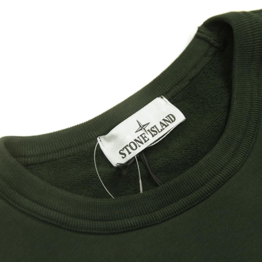 【ボーナスストア 誰でも+5% 6/4 0:00〜6/5 23:59】 ストーンアイランド メンズ スウェット 正規品 STONE ISLAND コットン 父の日 プレゼント ラッピングの画像