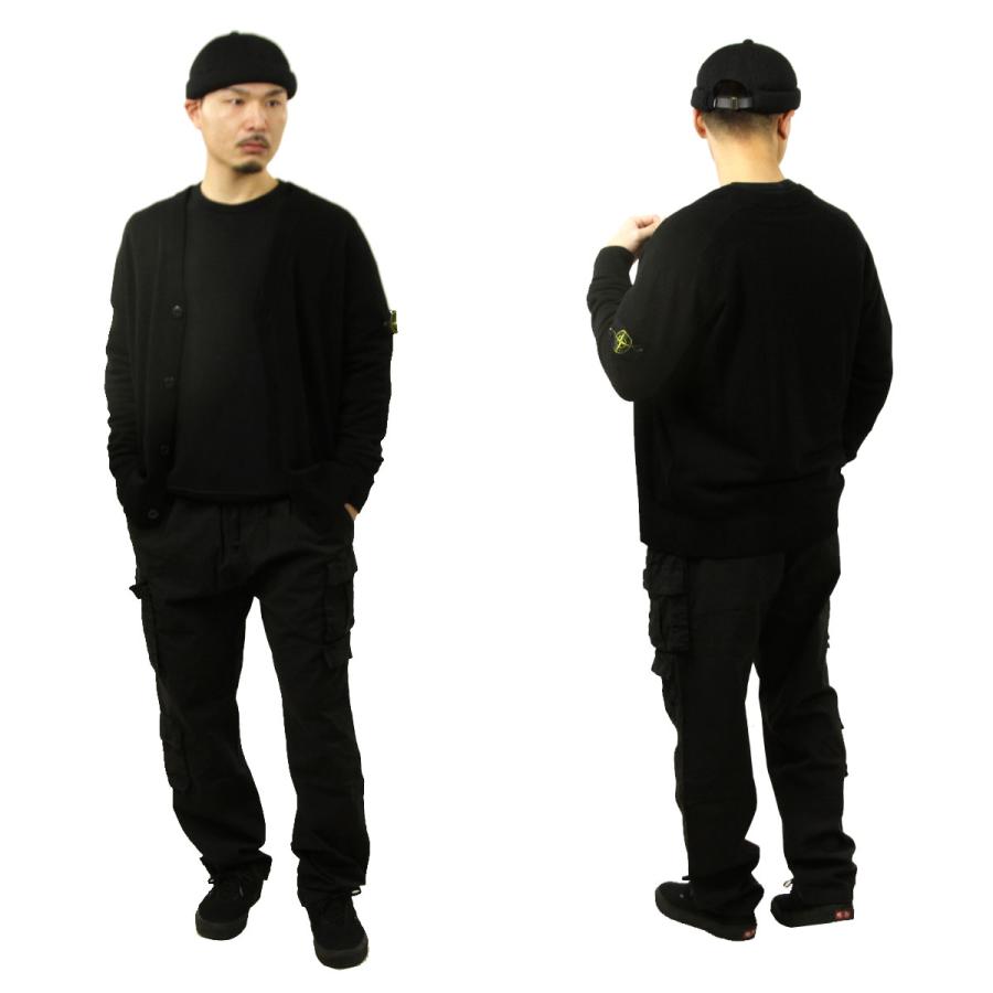 【ボーナスストア 誰でも+5% 6/4 0:00〜6/5 23:59】 ストーンアイランド メンズ カーディガン 正規品 STONE ISLAND ボタン 父の日 プレゼント ラッピングの画像