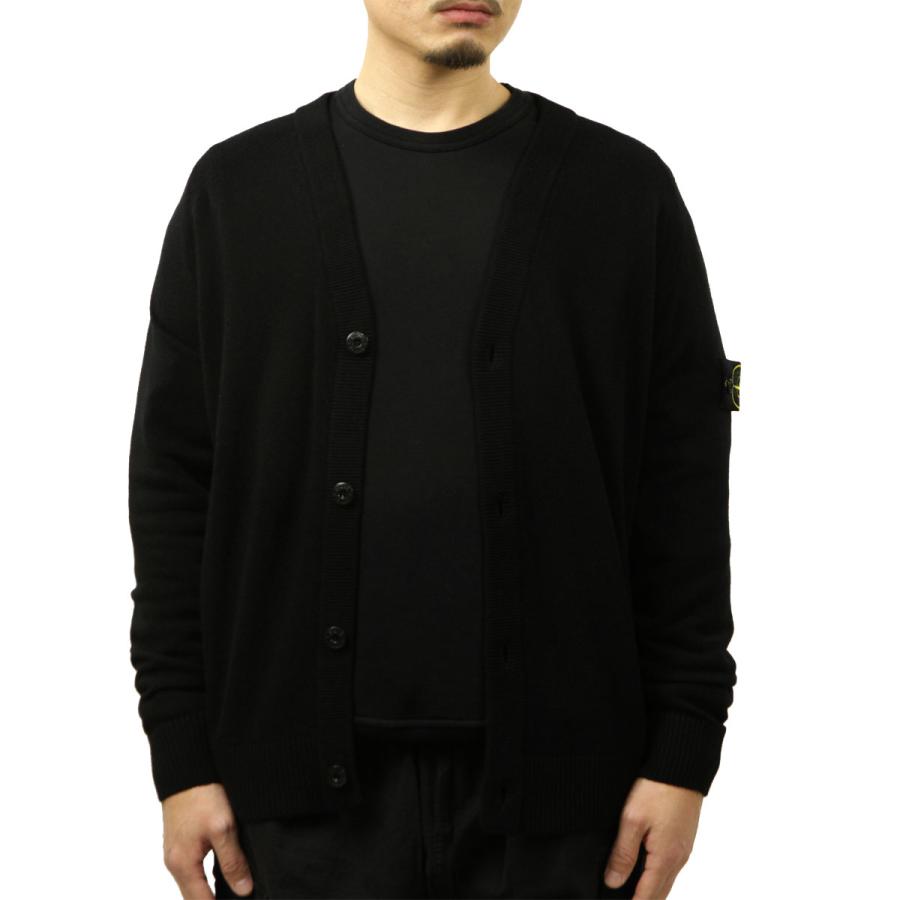 【ボーナスストア 誰でも+5% 6/4 0:00〜6/5 23:59】 ストーンアイランド メンズ カーディガン 正規品 STONE ISLAND ボタン 父の日 プレゼント ラッピングの画像
