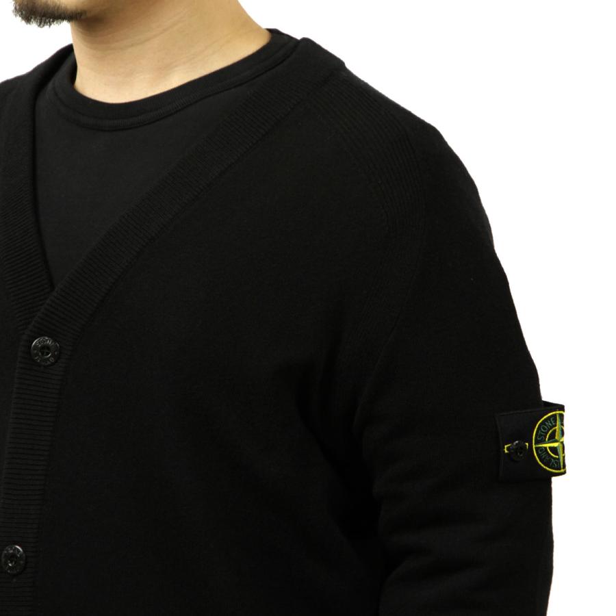 【ボーナスストア 誰でも+5% 6/4 0:00〜6/5 23:59】 ストーンアイランド メンズ カーディガン 正規品 STONE ISLAND ボタン 父の日 プレゼント ラッピングの画像