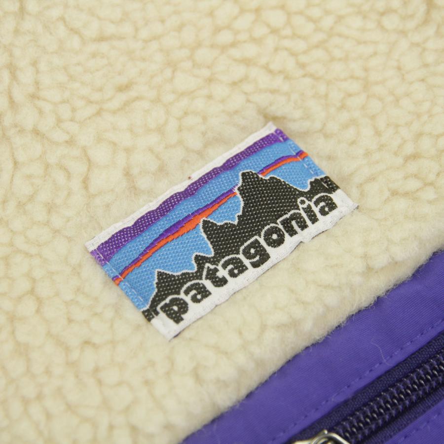patagonia フリースジャケット アイボリー/ネイビー patagonia 【ボーナスストア 誰でも+5% 11/25 0:00〜12/1 23:59