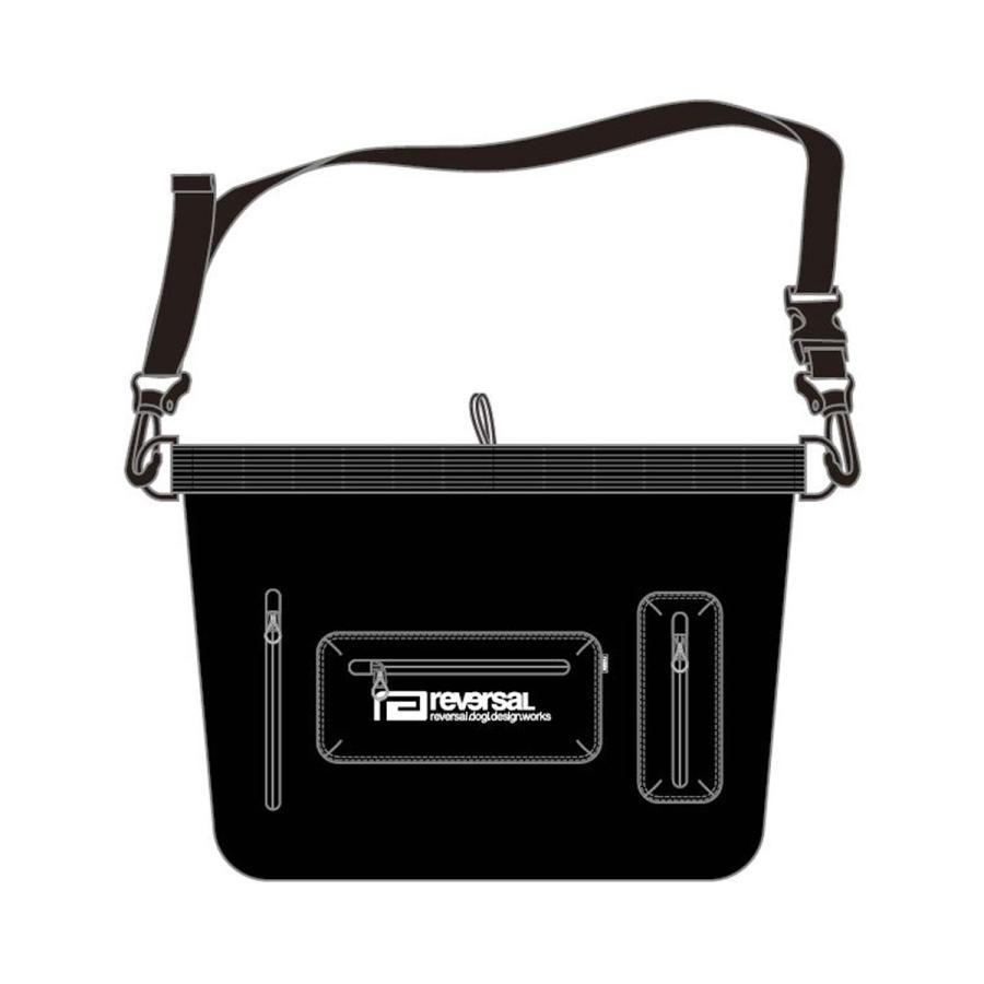 予約商品 5月頃入荷予定 リバーサル メンズ レディース ショルダーバッグ 正規販売店 REVERSAL 防水 鞄 WATER PROOF SHOULDER BAG ﾌﾞﾗｯｸ rv26ss705 BK BLACK reversal（リバーサル） 予約商品 5月頃入荷予定 メンズ レディース