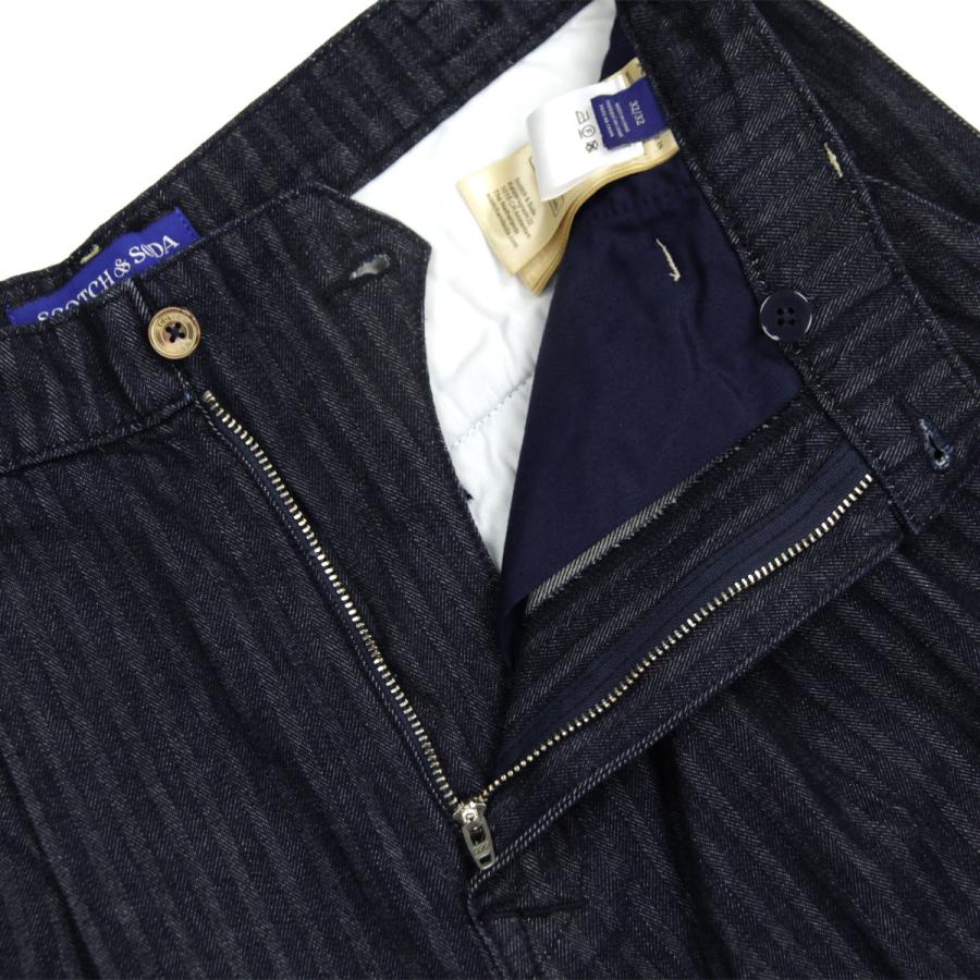 スコッチアンドソーダ メンズ チノパン 正規販売店 SCOTCH&SODA デニム ボトムス SEASONAL LOOSE FIT DENIM CHINO BLUE VELVET 182362 401 55511 78 | SCOTCH＆SODA | 07