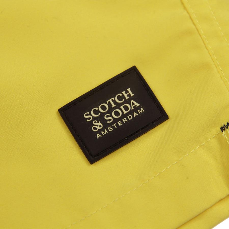 スコッチアンドソーダ メンズ スイムパンツ 正規販売店 SCOTCH\u0026SODA 水着 トランクス型 SOLID MID LENGTH SWIM SHORT PANTS RAFFIA 182197 720 58800 40の画像