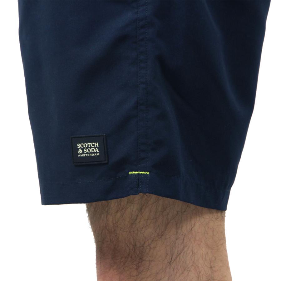 スコッチアンドソーダ メンズ スイムパンツ 正規販売店 SCOTCH\u0026SODA 水着 SOLID MID LENGTH SWIM SHORT PANTS SKY CAPTAIN 182197 401 58800 78の画像