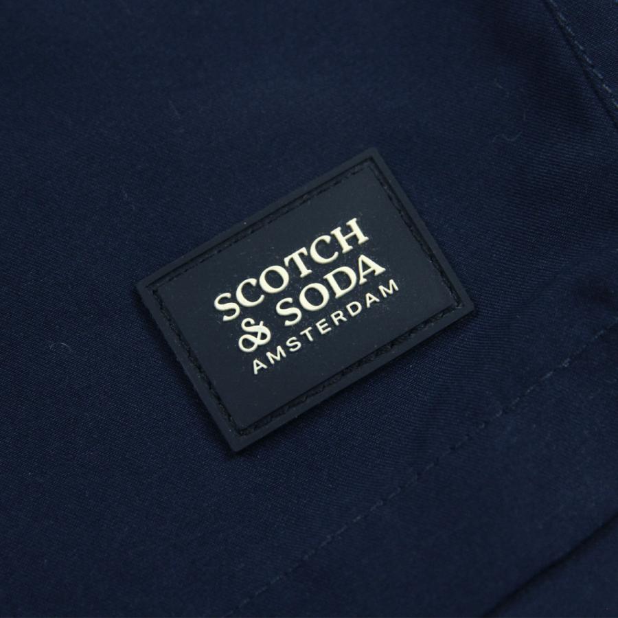 スコッチアンドソーダ メンズ スイムパンツ 正規販売店 SCOTCH\u0026SODA 水着 SOLID MID LENGTH SWIM SHORT PANTS SKY CAPTAIN 182197 401 58800 78の画像