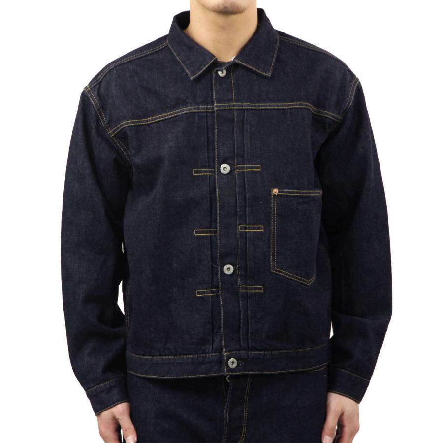 ヒューストン メンズ デニムジャケット 正規販売店 HOUSTON アウター トラッカージャケット WWIISELVEDGE TRUCKER JACKET  父の日 プレゼント ラッピング | HOUSTON | 01