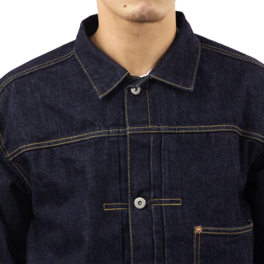 ヒューストン メンズ デニムジャケット 正規販売店 HOUSTON アウター トラッカージャケット WWIISELVEDGE TRUCKER JACKET  父の日 プレゼント ラッピング | HOUSTON | 04