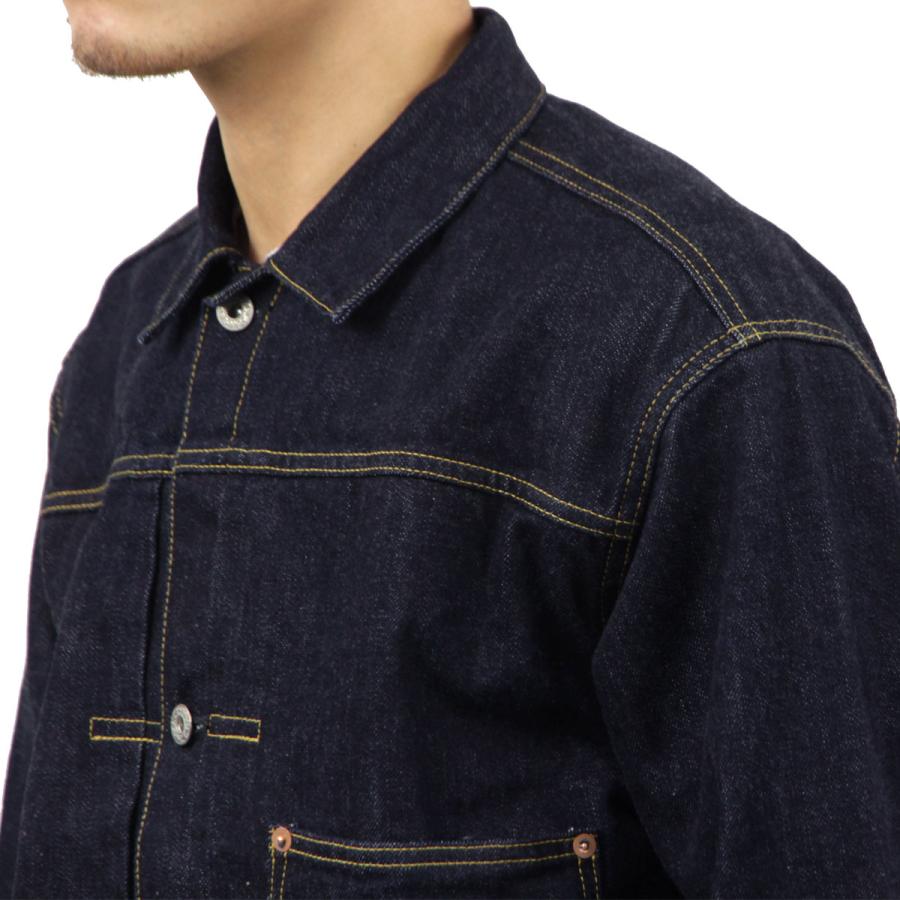 ヒューストン メンズ デニムジャケット 正規販売店 HOUSTON アウター トラッカージャケット WWIISELVEDGE TRUCKER JACKET  父の日 プレゼント ラッピング | HOUSTON | 05