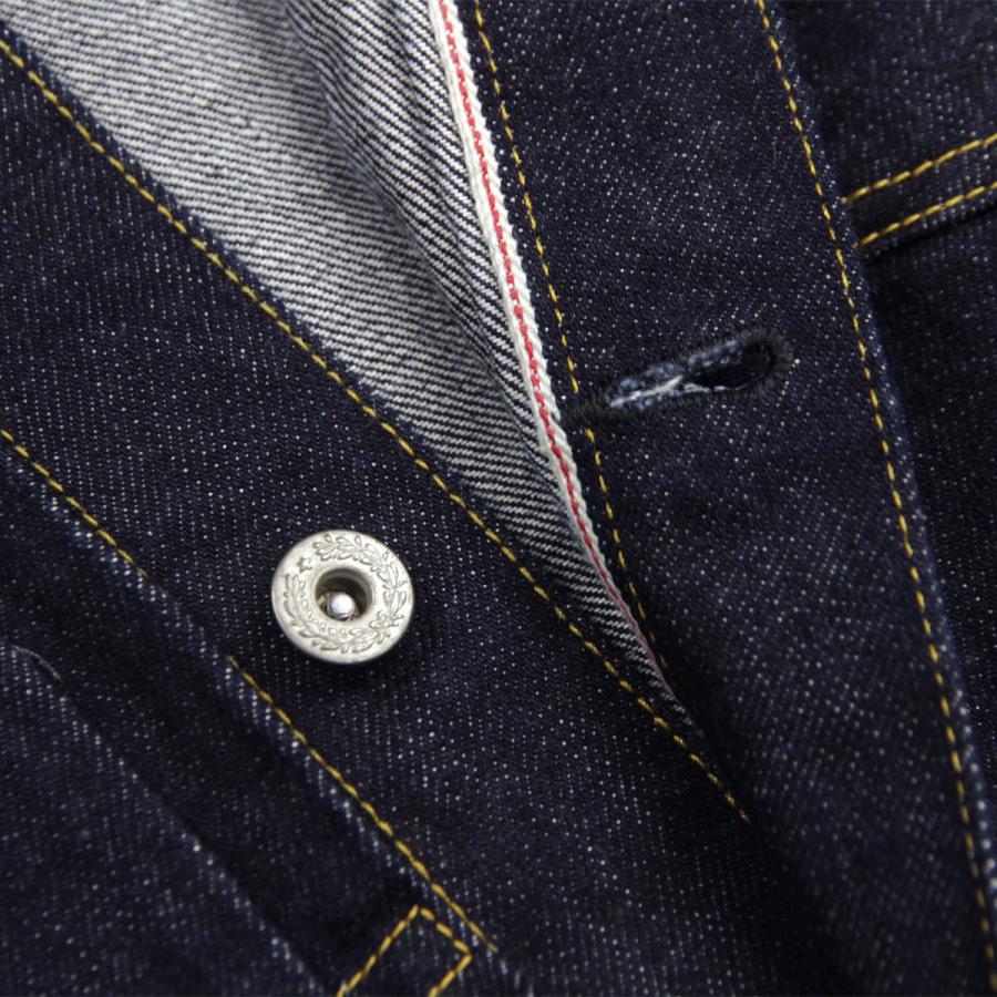 ヒューストン メンズ デニムジャケット 正規販売店 HOUSTON アウター トラッカージャケット WWIISELVEDGE TRUCKER JACKET  父の日 プレゼント ラッピング | HOUSTON | 09
