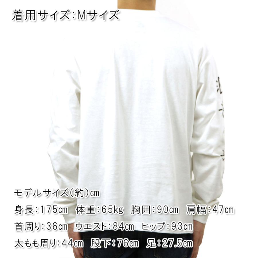 ポーラー メンズ 長袖Tシャツ 正規販売店 POLER クルーネック ロゴ 袖プリント PSYCHEDELIC RELAX FIT L/S TEE WHITE MCV0067 | POLeR | 02
