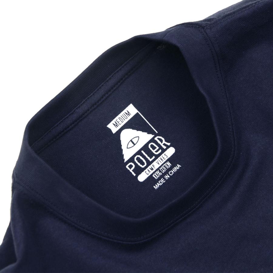 【ボーナスストア ポイント5倍 10/18 0:00〜10/18 23:59】 ポーラー メンズ 長袖Tシャツ 正規販売店 POLER クルーネック ロゴ 袖プリント PSYCHEDELIC RELA0 | POLeR | 08