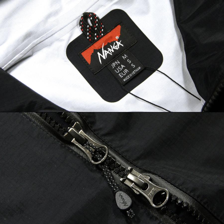 ナンガ メンズ ジャケット 正規販売店 NANGA オーロラ ウェザーシールド ジップアップ アウター AT 3L WEATHER SHEILD JACKET BLK BLACK N2500-1V001A | NANGA | 08