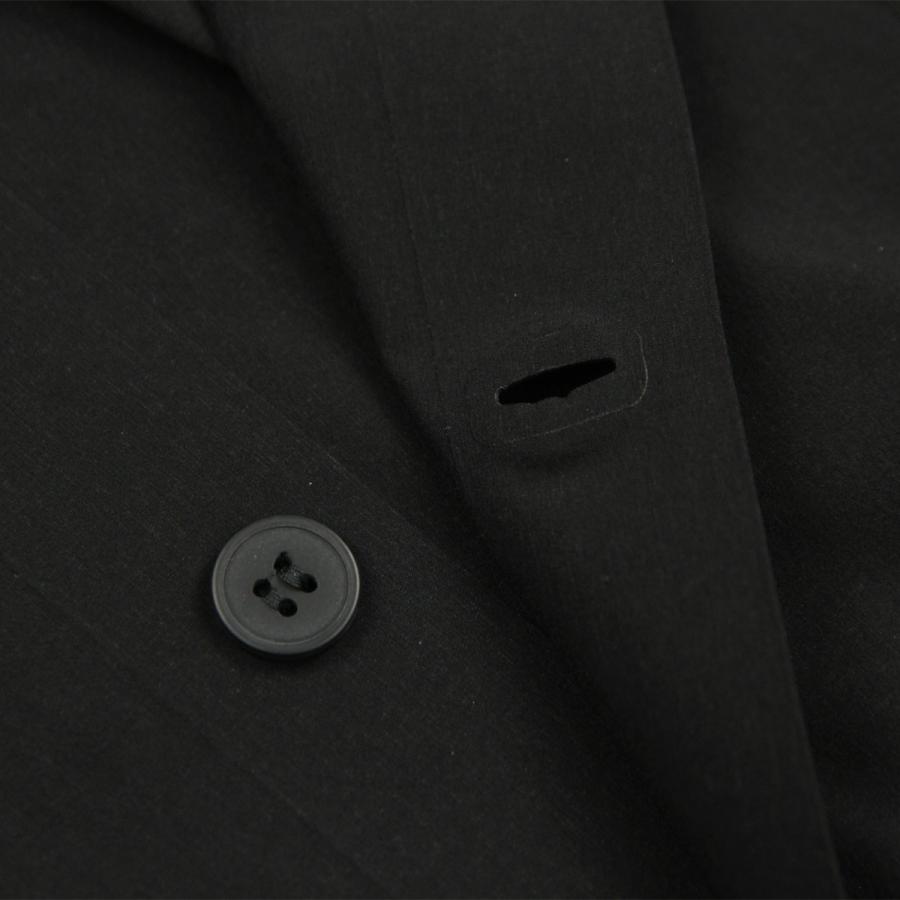 ワイスリー メンズ 半袖シャツ 正規品 Y-3 ボタンダウン ロゴ カジュアルシャツ M LT WOV SHIRT BLACK KF6044 父の日 プレゼント ラッピングの画像