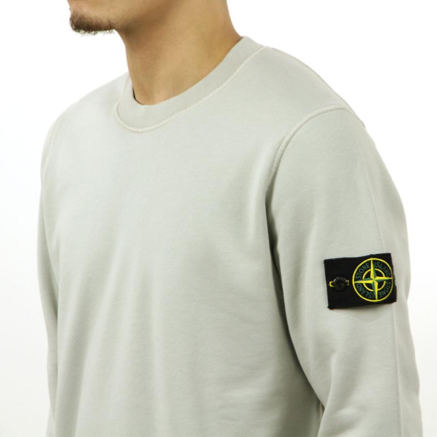 【ボーナスストア 誰でも+5% 6/4 0:00〜6/5 23:59】 ストーンアイランド メンズ スウェット 正規品 STONE ISLAND ORGANIC  父の日 プレゼント ラッピングの画像