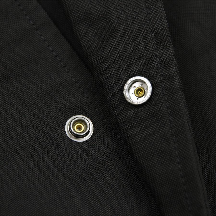 カーハート メンズ コーチジャケット 正規品 CARHARTT WIP ボタンダウン アウター EIGHTYNINE COACH JACKET BLACK / WHITE 父の日 プレゼント ラッピングの画像