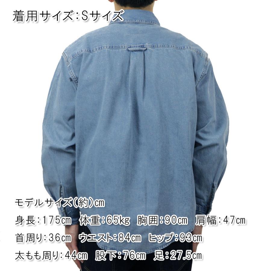 Carhartt WIP デニムボタンダウンシャツ Lサイズ Carhartt（カーハート） メンズ 長袖シャツ 正規品 CARHARTT WIP