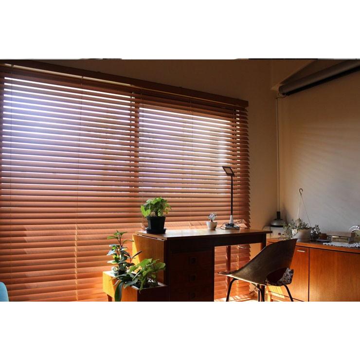 【ボーナスストア 誰でも+5% 8/15 0:00〜8/18 23:59】 ブラインド ウッドブラインド 天然無垢木材使用の木製ブラインド 最短3日で発送 センチ単位のオーダ