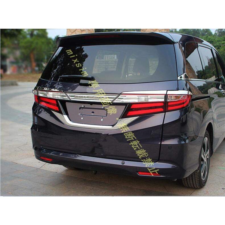 テールライトガーニッシュ【ホンダ オデッセイ ODYSSEY RC1 RC2 RC4 】専用　テールランプガーニッシュ　鏡面　クロームメッキ 4P |  | 06