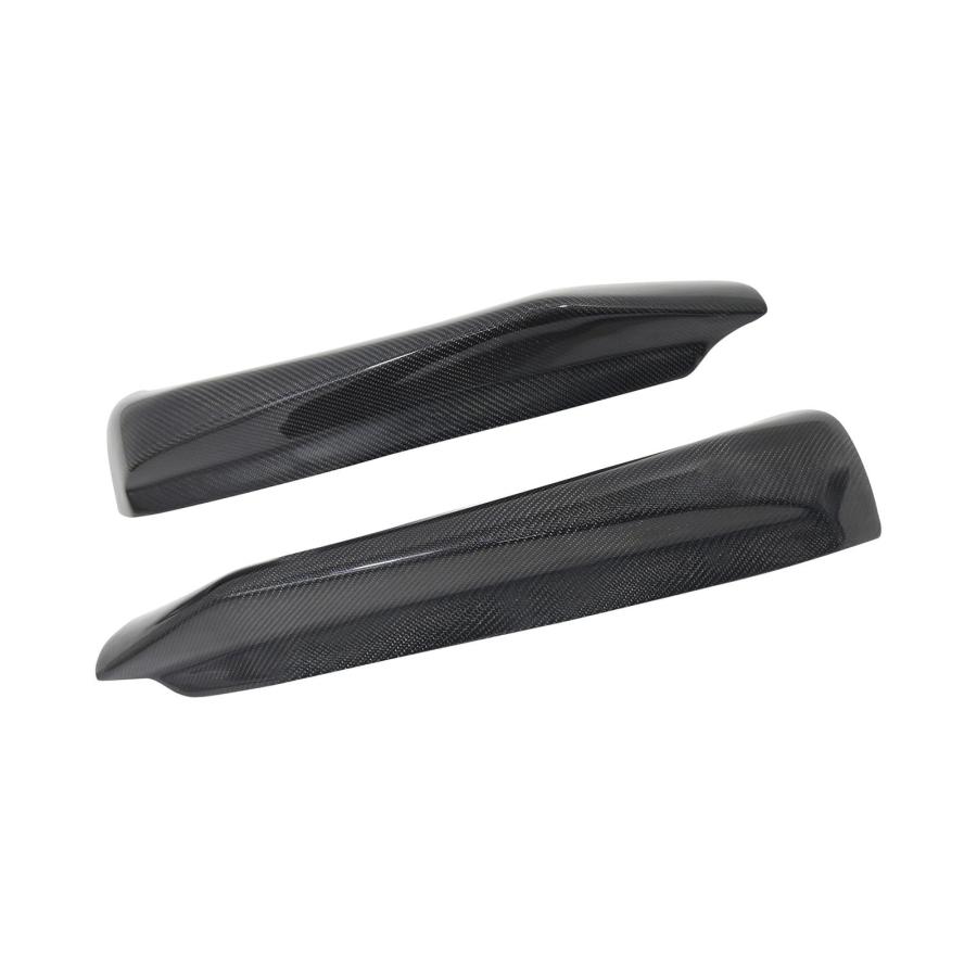 本物のカーボンファイバーフロントバンパーリップスプリッター スポイラー バンパーガードプロテクター BMW 1シリーズ E87 2006-2008に対応 |  | 06