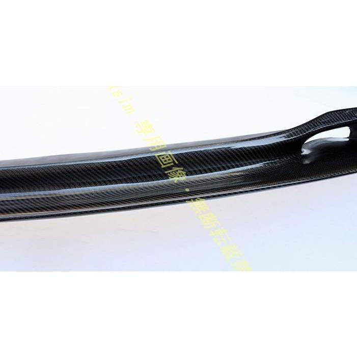 BMW F30 3シリーズ セダン 前期 後期 カーボン フロントリップスポイラー フロントスポイラー 新品 Vタイプ 車体保護 外装 スタイリッシュ | BMW | 02