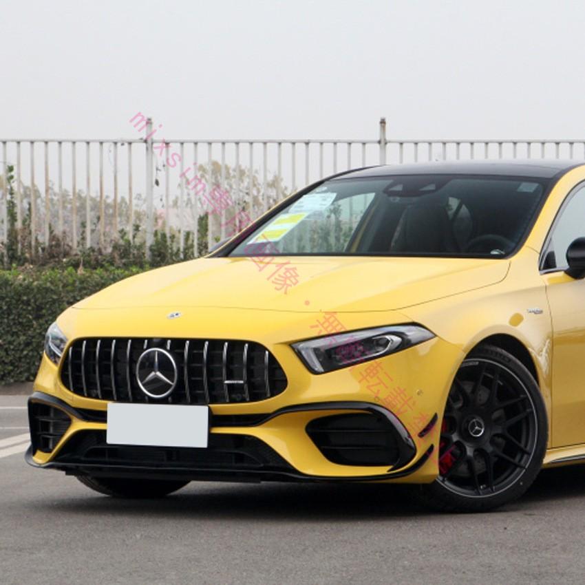 Mercedes-Benz A級 W177 A180 A200 A220 A35 A45 AMG フロントバンパー 一体型 エアロ 車 ドレスアップ カー用品の画像