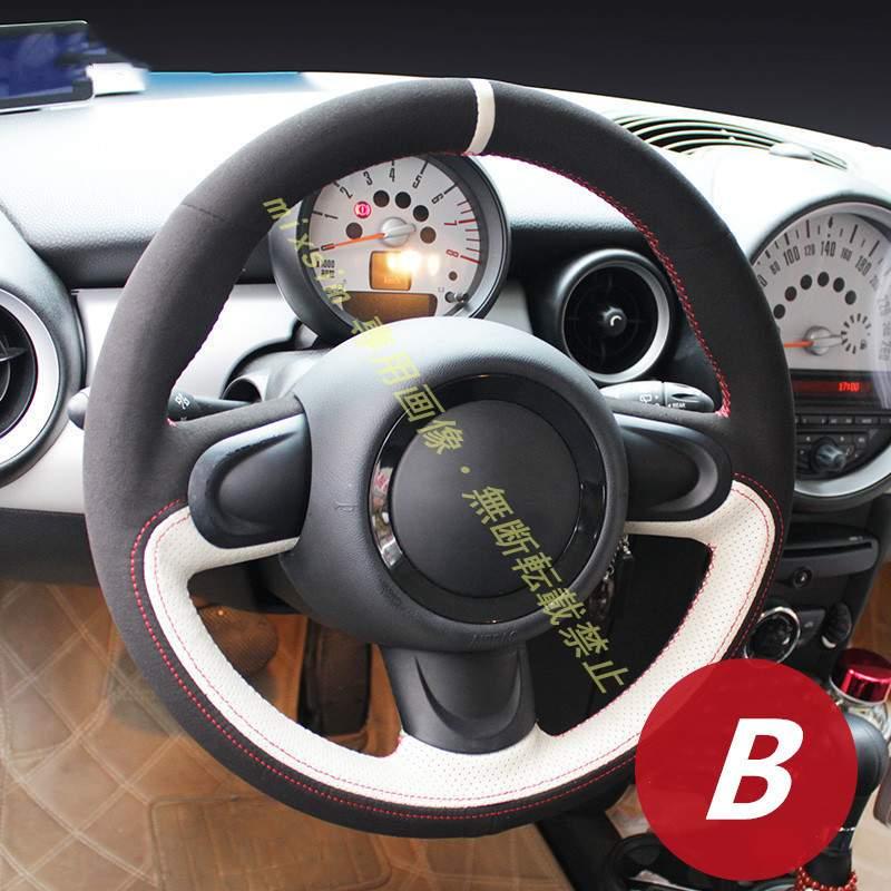 BMW 送料無料 手作りハンドルカバー BMW MINI ミニ F54 F55 F56 F60