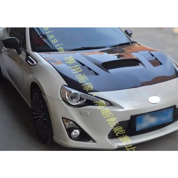 新品 トヨタ86 TRD スバルBRZ STI ボンネット WRXタイプ ZN6 ZC6