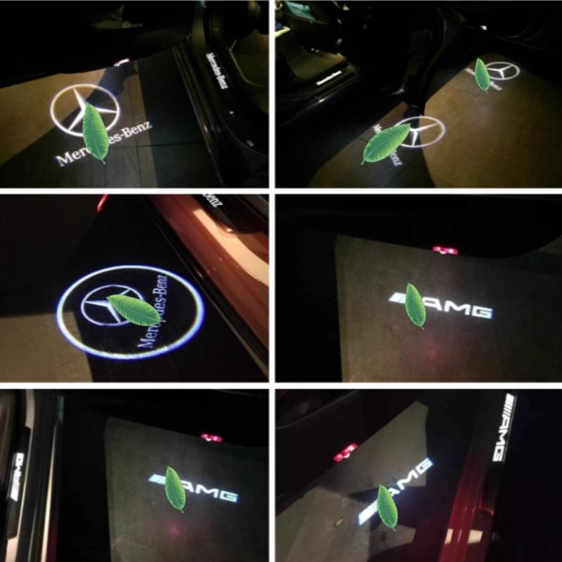 Mercedes-Benz 純正 スターロゴLEDプロジェクター2個セット Mercedes