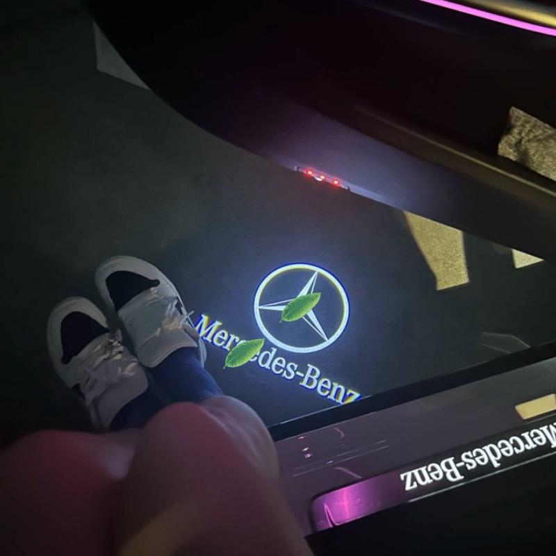 Mercedes-Benz 純正 スターロゴLEDプロジェクター2個セット Mercedes