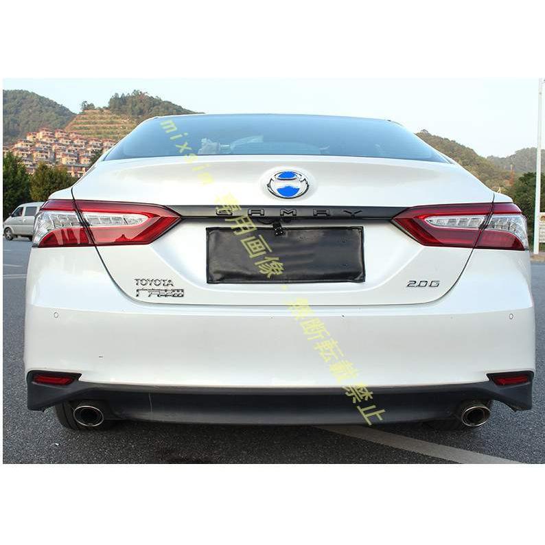 テールゲットガーニッシュ【新型カムリ 70系 CAMRY】専用設計 リア