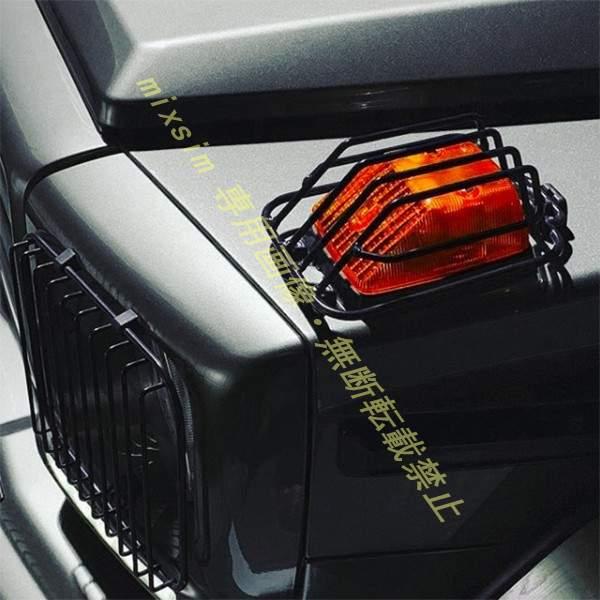 ベンツW463 Gクラス【※穴あけ不要！ボンネット ウインカーガード ブリンカーガード】 G350d/G320/G500/G550/G55/G63/G65 |  | 07