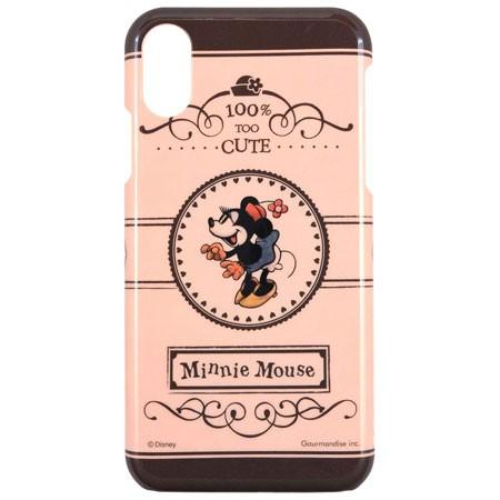 iPhoneXR(6.1inch) ケース ハード ディズニー ミニーマウス dn-549b グルマンディーズ 全品送料無料｜mixstore