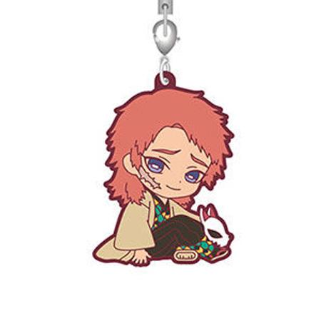 アニメ キャラクター 小物 グッズ 大量 まとめ売り 2000個 BANDAI 鬼滅の刃 滅！ カプセルラバーマスコット 錆兎 単品 さび