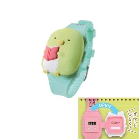 すみっコぐらし ぱかっとひらく！キャラうでどけい3 ぺんぎん