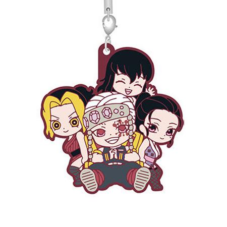 鬼滅の刃 ラバーマスコット アクリルキーホルダー セット 鬼滅の刃 ラバーマスコットキーホルダー ローソン コラボ - メルカリ