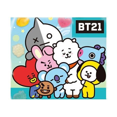 BTS BT21ぷっくりラバマスグミ2 6 TATA 単品 防弾少年団 食玩 LINE