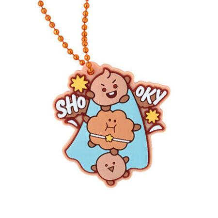 BTS BT21ぷっくりラバマスグミ2 7 SHOOKY 単品 防弾少年団 食玩 LINE