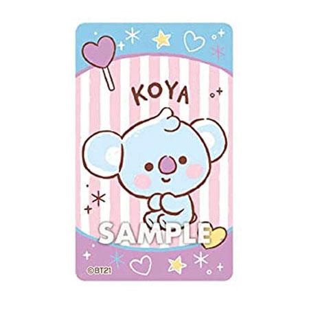 BTS BT21 デコステッカー KOYA 単品 防弾少年団 食玩 LINE FRIENDS