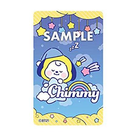 BTS BT21 デコステッカー CHIMMY 単品 防弾少年団 食玩 LINE FRIENDS