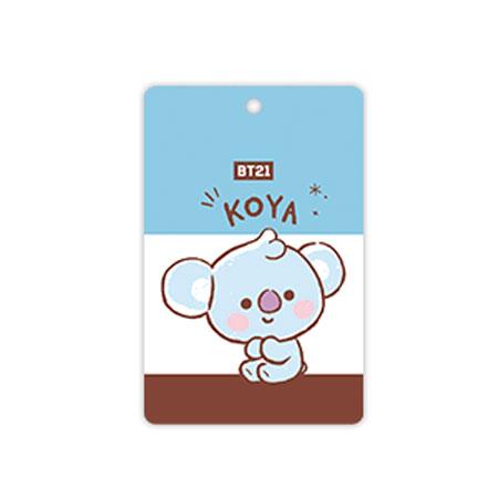 BTS BT21 プルバックカー 台湾限定セット (8点) BTS BT21 カードマスコットセット KOYA 単品 ノーマルカード