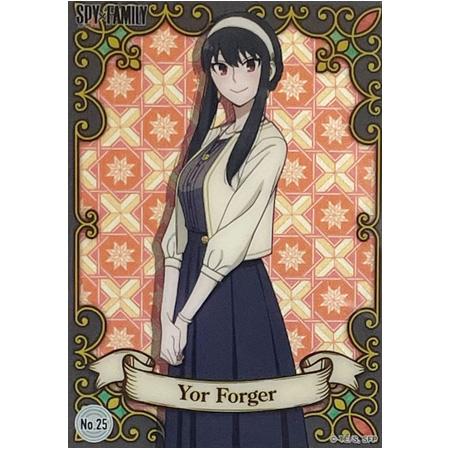 エンスカイ SPY×FAMILY クリアカードコレクションガム No.25 YOR