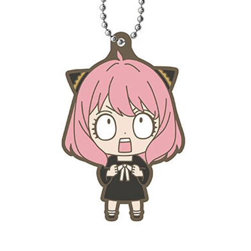 SPY×FAMILY デフォルメラバーストラップ　アーニャ BANDAI SPY×FAMILY カプセルラバーマスコット3 アーニャ