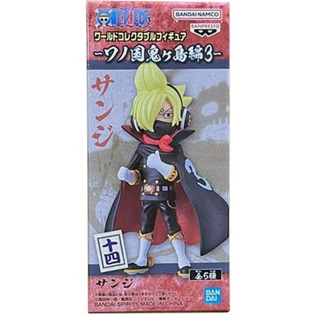 BANDAI - ワンピース ワーコレ ワールドコレクタブルフィギュア ワノ国 鬼ヶ島3サンジ×4 ワンピース ワールドコレクタブルフィギュア-ワノ国鬼ヶ島編4
